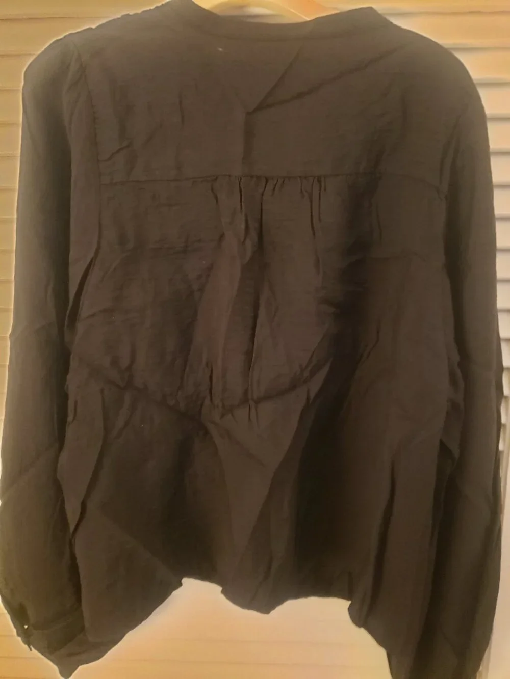 Anthropologie Puff Sleeve Textured Blouse – NWT – Balloon Sleeve Top Plus Size 2 - Picture 6 of 6